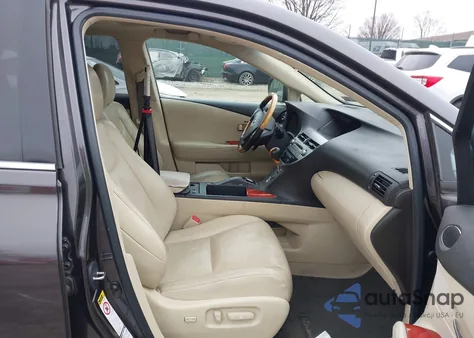 2010 Lexus Rx 350 z USA, uszkodzony, nr VIN 2T2BK1BA3AC078810